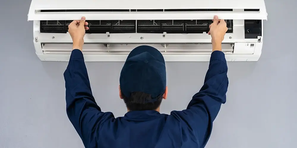 Installing a wall air conditioner